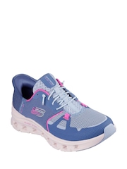 Azul - Zapatillas sin cordones Glide-Step Pro de Skechers - Imagen 3 de 5