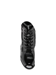 Lotus Black Patent & Leather Ankle Boots - Image 3 of 4