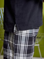 Enobarvni - karirast; s karirastim vzorcem Tkana pižama 2 Pack (1.5-16yrs) - Slika 5 iz 9