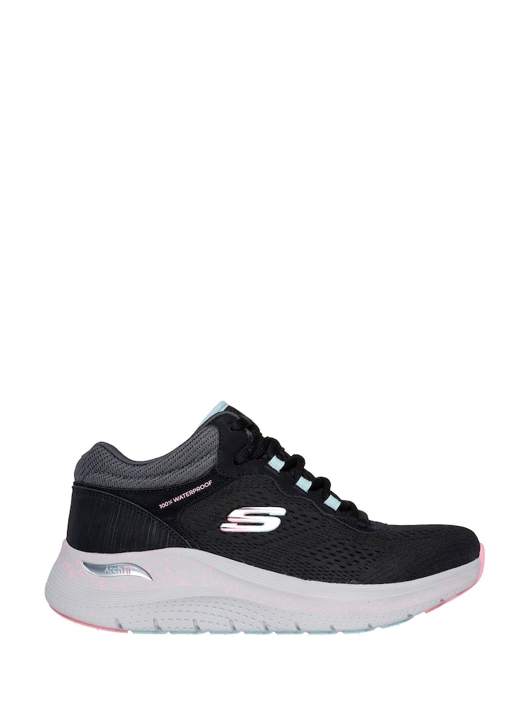 Skechers Black Arch Fit 2.0 Trainers - Image 1 of 5