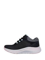 Skechers Black Arch Fit 2.0 Trainers - Image 2 of 5
