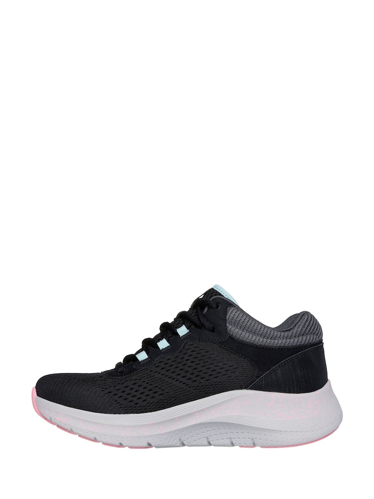 Skechers Black Arch Fit 2.0 Trainers - Image 2 of 5