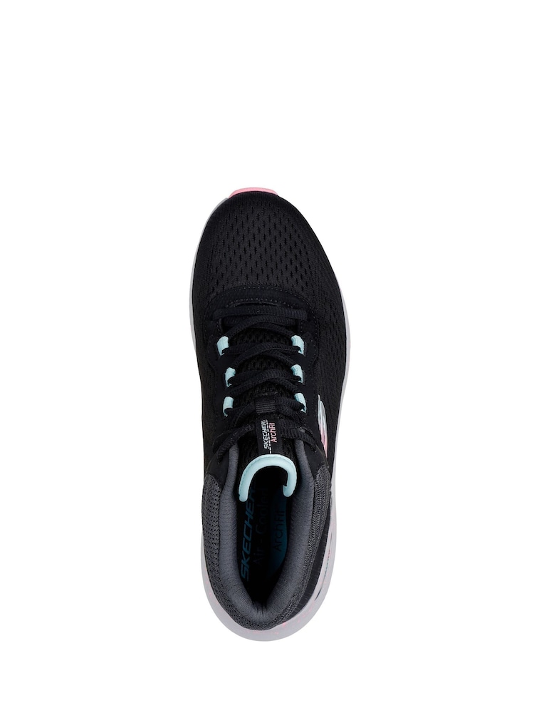 Skechers Black Arch Fit 2.0 Trainers - Image 5 of 5