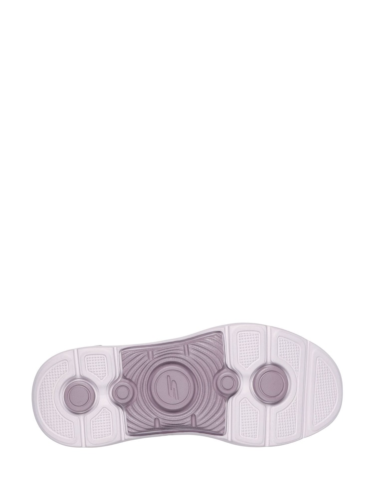 Skechers Purple Go Walk Arch Fit 2.0 Valencia Slip In Trainers - Image 5 of 5