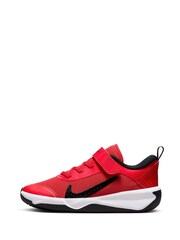 Nike Red Junior Omni Multi Court Trainers - Image 4 of 10