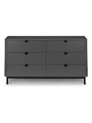 Julian Bowen Grey Chloe 6 Drawer Chest - Image 3 of 9