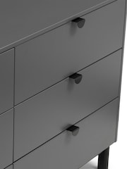 Julian Bowen Grey Chloe 6 Drawer Chest - Image 8 of 9