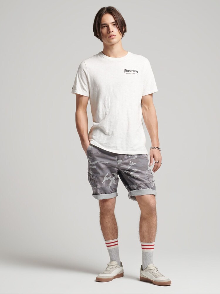 Superdry Grey Studios Core Chino Shorts - Image 2 of 4