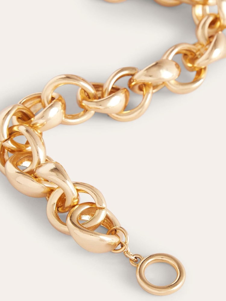Boden Gold Tone Chunky Chain Necklace - Image 4 of 4