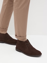Brown Suede Desert Boots - Image 1 of 7