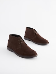 Brown Suede Desert Boots - Image 2 of 7