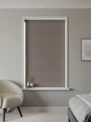 Chocolate Brown Solstice Made to Measure Blackout Roller Blind - Image 2 of 6