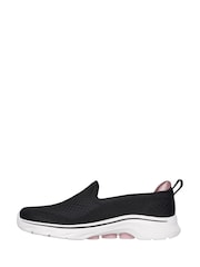 Skechers Black Womens Go Walk 7 Vina Trainers - Image 2 of 5