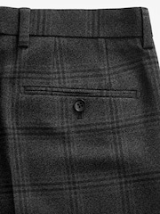 Antraciet - Regular-fit geruit kostuum: pantalon - Image 7 of 9