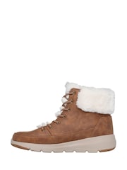 Skechers Natural Womens Glacial Ultra Boots - Image 4 of 5