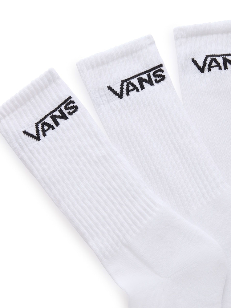 Vans Mens Classic Crew Socks 3 Pack - Image 2 of 2