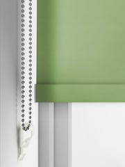 Sage Green Glow Made to Measure Blackout Roller Blind - Image 5 of 6