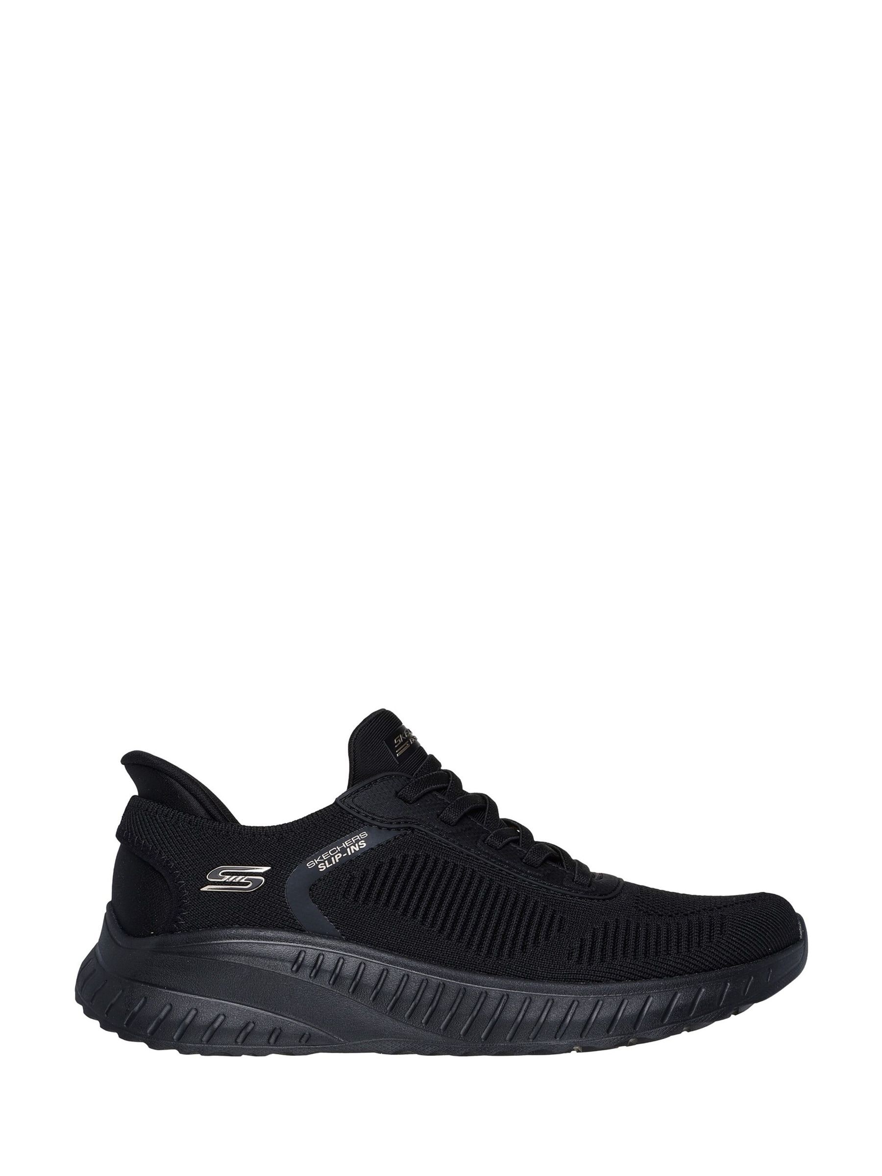 Buy Skechers Black Standard Fit Slip ins BOBS Sport Squad Chaos Trainers from the Next UK online shop