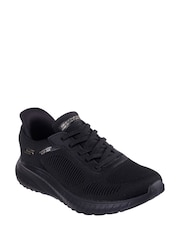 Skechers Black Standard Fit Slip-Ins: BOBS Sport Squad Chaos Trainers - Image 2 of 3