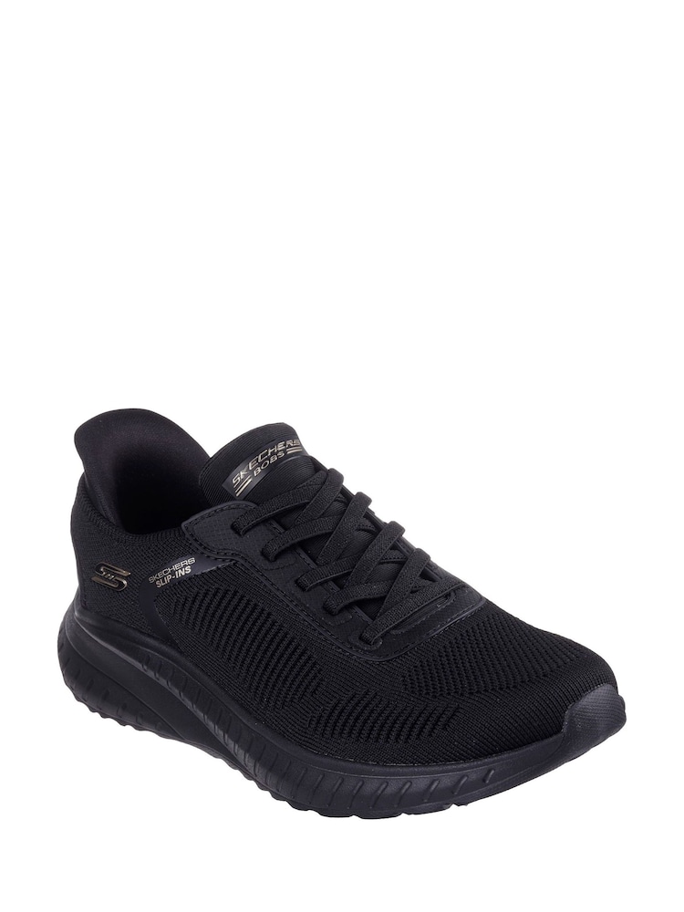 Schwarz - Skechers – Slip-Ins: BOBS Sport Squad Chaos – Turnschuhe - Bild 2 von 3 Schwarz - Skechers – Slip-Ins: BOBS Sport Squad Chaos – Turnschuhe - Bild 2 von 3