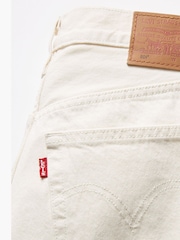 Levi's® White 501® Crop Jeans - Image 8 of 9