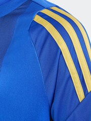adidas Blue/White Pitch 2 Street Messi Training Jersey T-Shirt - Image 3 of 5