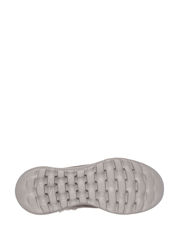 Skechers Brown On The Go Joy Cozy Dream Slip In Boots - Image 5 of 5