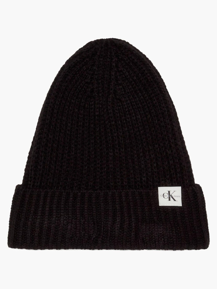 Calvin Klein Kids Unisex Monogram Rib Beanie - Image 1 of 2