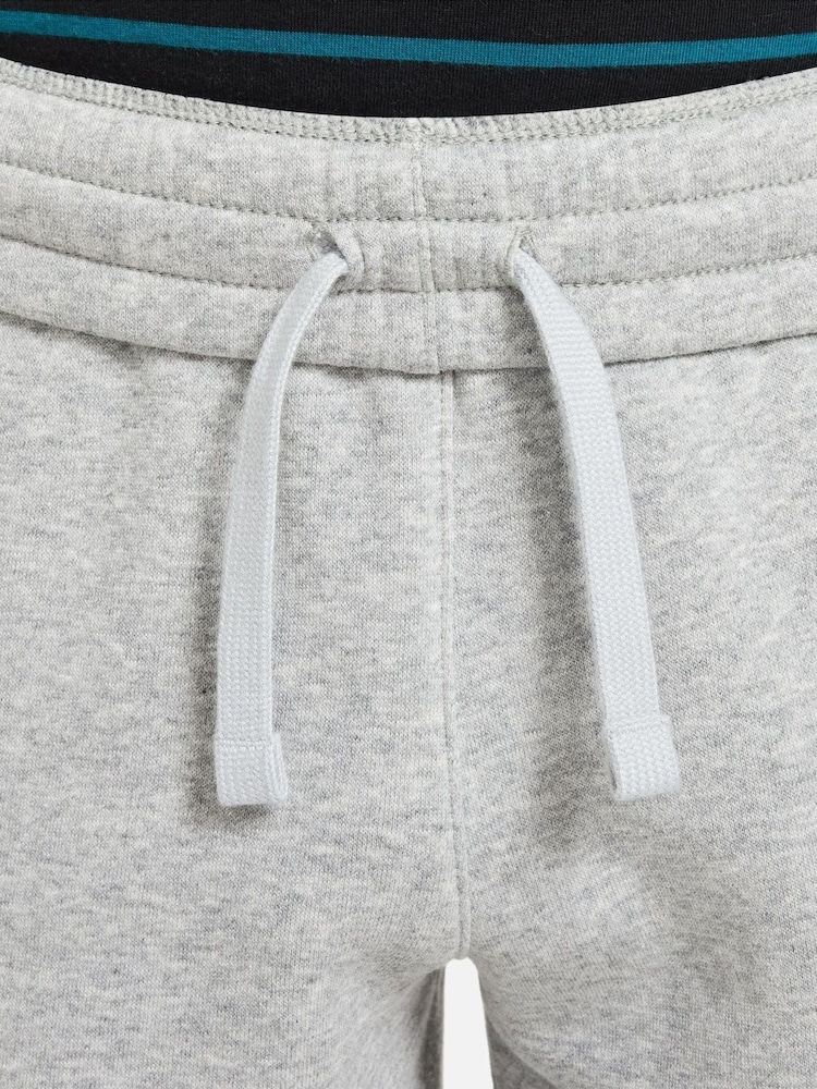 Nike Dark Grey Heather Club Fleece Cargo Shorts - Image 6 of 6