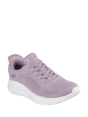 Skechers Purple Standard Fit Slip-Ins: BOBS Sport Squad Chaos Trainers - Image 3 of 5