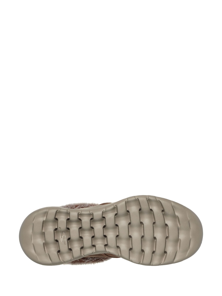 Skechers Natural On The Go Joy Cozy Charm Slip-In Boots - Image 5 of 5