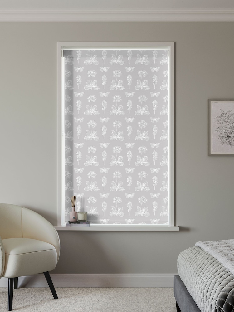 Silver Grey Victory Made to Measure Blackout Roller Blind - Image 2 of 6