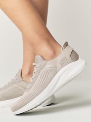 Skechers Natural Standard Fit Slip-Ins: BOBS Sport Squad Chaos Trainers - Image 2 of 5