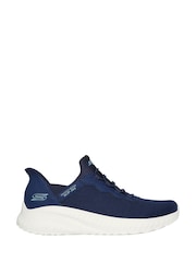 Skechers Blue Standard Fit Slip-Ins: BOBS Sport Squad Chaos Trainers - Image 2 of 5