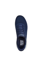 Skechers Blue Standard Fit Slip-Ins: BOBS Sport Squad Chaos Trainers - Image 4 of 5