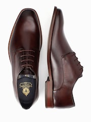 חום - Base London Marley Derby Shoes - תמונה 5 מתוך 6