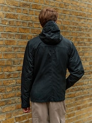 Black Hooded Utility Shacket - Image 3 of 12