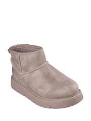 Skechers Natural Keepsakes Warm Lined Cosy Ankle Boots - Image 3 of 3