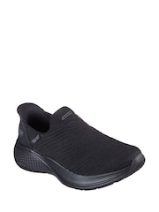 Skechers Black Bobs Infinity Daily Vision Slip In Trainers - Image 3 of 5