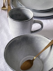 Dutch Rose Set of 4 Grey Serenity Mugs - Image 1 of 3