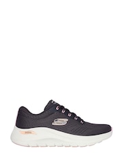 Skechers Cream Arch Fit 2.0 Big League Trainers - Image 2 of 5