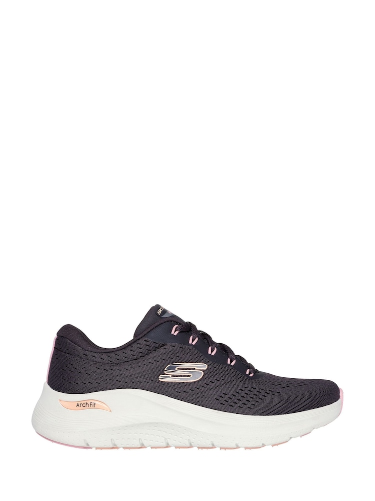 Skechers Cream Arch Fit 2.0 Big League Trainers - Image 2 of 5