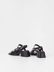 Vagabond Ines Buckle Black Sandals - Image 3 of 3