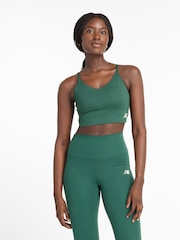 New Balance Green Relentless Low Impact Bra - Image 1 of 6
