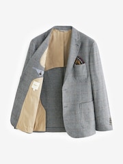 Barbour® Blue Check Blazer - Image 9 of 18