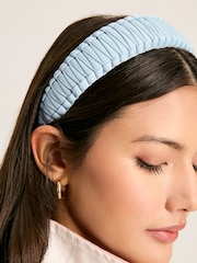Joules Bex Blue Headband - Image 2 of 5