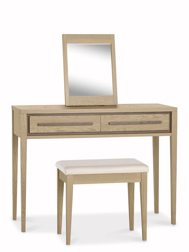 Bentley Designs Natural Oak Rimini Dressing Table - Image 2 of 4
