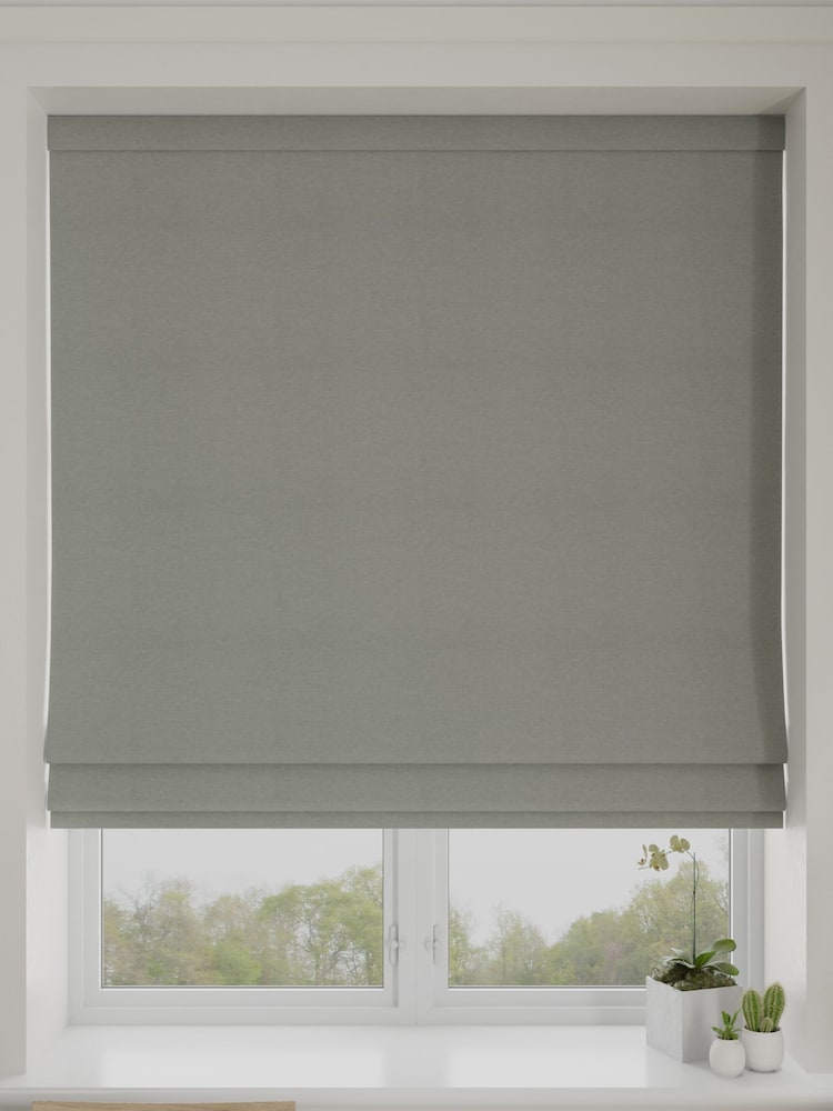 Alpine Green Soho Made To Measure Roman Blind - Image 1 of 6