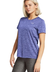 Under Armour Dark Blue Tech Twist Crew Neck T-Shirt - Image 1 of 4
