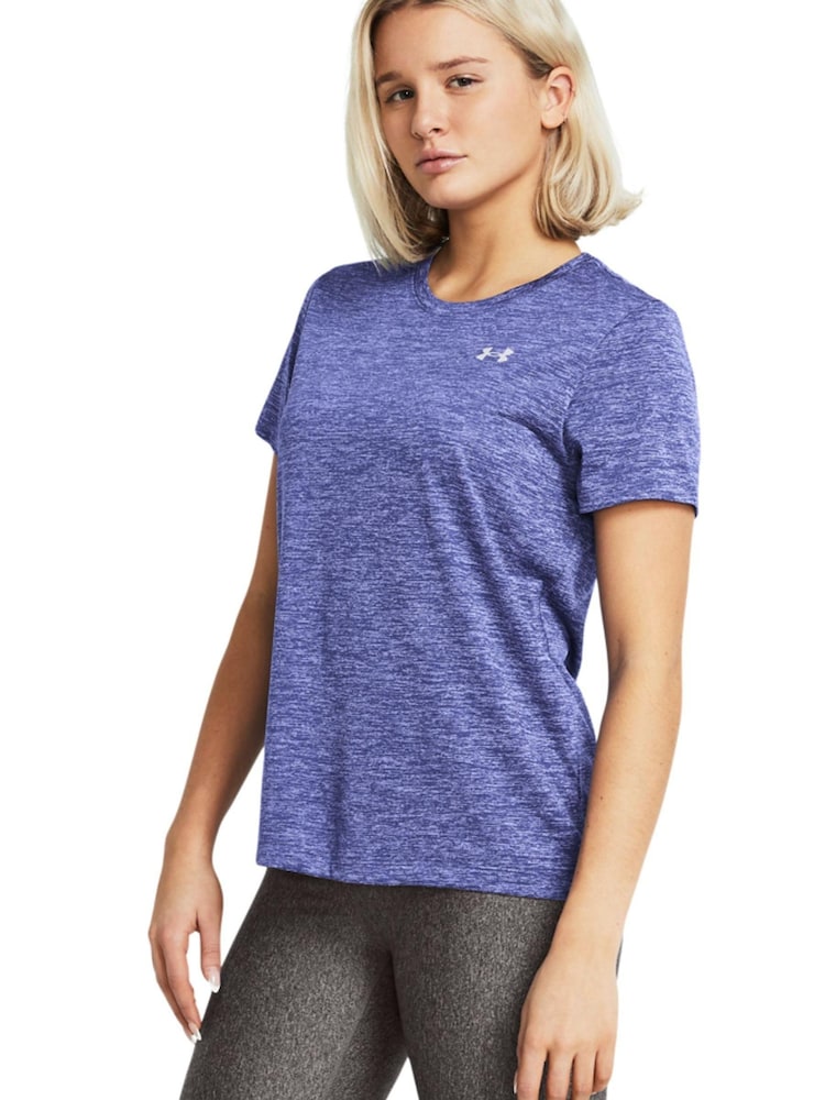 Under Armour Dark Blue Tech Twist Crew Neck T-Shirt - Image 1 of 4